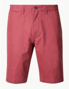 Marks & Spencer Super Light Weight Chino Shorts Dark Pink