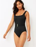 Marks & Spencer Secret Slimming&trade; Belted Bandeau Swimsuit