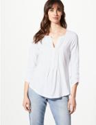 Marks & Spencer Regular Fit V-neck Long Sleeve Blouse Soft White