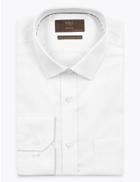 Marks & Spencer Regular Fit Twill Non Iron Shirt White