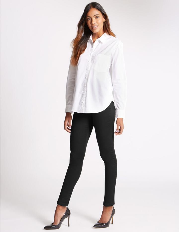 Marks & Spencer Sculpt & Lift Skinny Leg Jeans Black