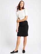 Marks & Spencer A-line Mini Skirt Black