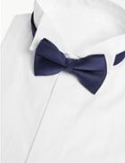 Marks & Spencer Twill Bow Tie Navy