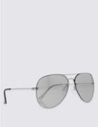 Marks & Spencer Refined Aviator Sunglasses Smoke