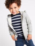 Marks & Spencer Zipped Through Hoodie (3 Months - 7 Years)