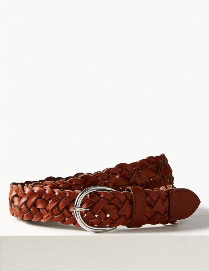 Marks & Spencer Leather Hip Belt Tan