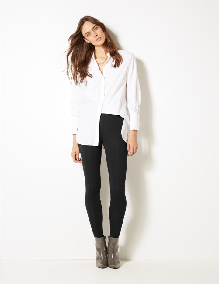 Marks & Spencer Embellished Side Stripe Leggings Black
