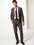 Marks & Spencer The Ultimate Charcoal Tailored Fit Jacket Charcoal