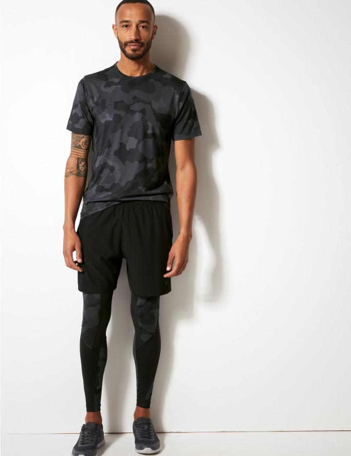 Marks & Spencer Active Skinny Fit Leggings Dark Grey
