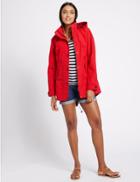 Marks & Spencer Hooded Anorak Lacquer Red