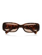 Marks & Spencer Large Mock Tortoiseshell Reading Sunglasses Brown Mix