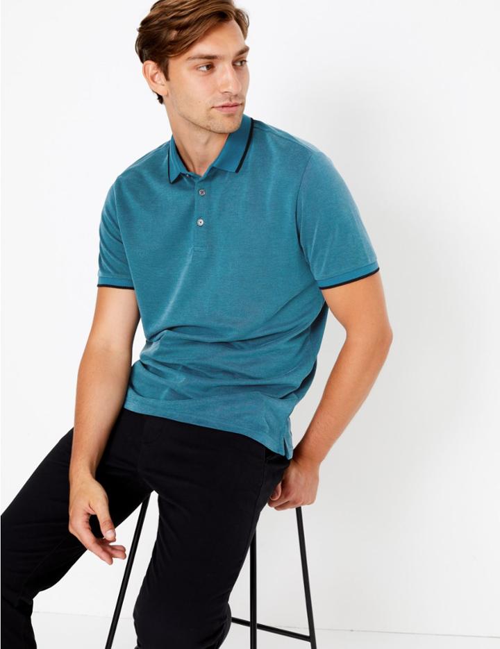 Marks & Spencer Modal Rich Polo Shirt