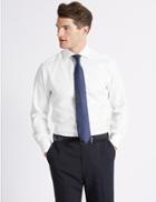 Marks & Spencer Regular Fit Cutaway Collar Single Cuff Shirt White