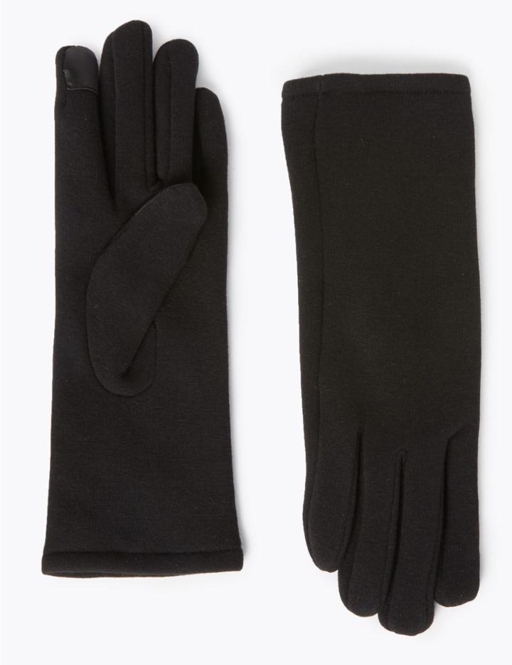 Marks & Spencer Warm Lined Gloves Black