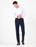 Marks & Spencer The Ultimate Navy Tailored Fit Trousers Navy