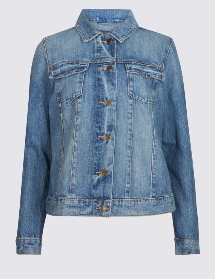 Marks & Spencer Denim Jacket Light Denim