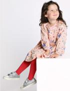 Marks & Spencer Dress & Tights Outfit (3 Months - 7 Years) Pink Mix
