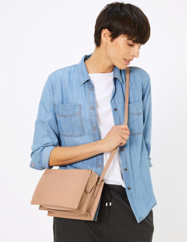 Marks & Spencer Leather Cross Body Bag