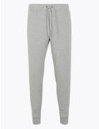 Marks & Spencer Tapered Leg Joggers Grey Marl