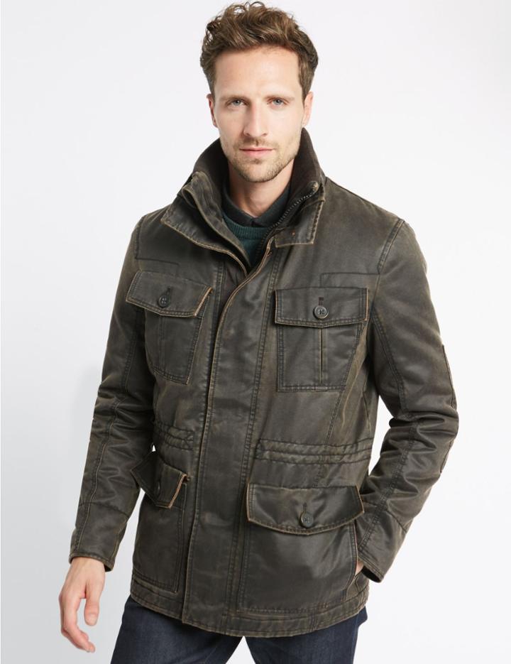 Marks & Spencer Pigment Parka Brown
