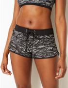 Marks & Spencer Monochrome Print Beach Swim Shorts Black Mix