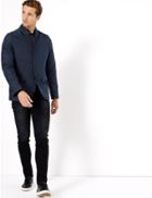 Marks & Spencer Technical Zipped Blazer Navy