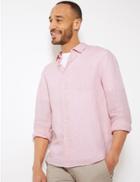 Marks & Spencer Pure Linen Shirt Pink