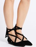 Marks & Spencer Lace-up Pump Shoes With Insolia Flex&reg; Black