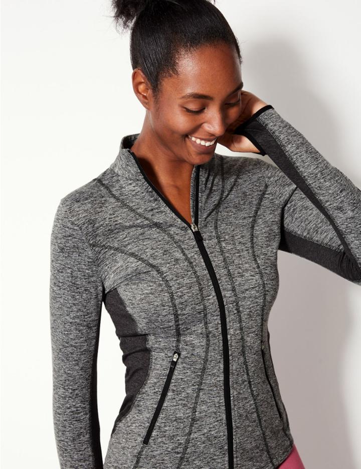 Marks & Spencer Jaspe Quick Dry Long Sleeve Jacket