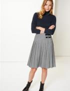 Marks & Spencer Cashmilon&trade; Roll Neck Jumper Navy