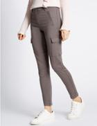 Marks & Spencer Cargo Skinny Trousers Charcoal