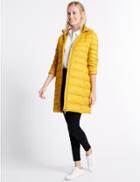 Marks & Spencer Down & Feather Jacket With Stormwear&trade; Antique Brass