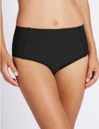 Marks & Spencer High Waist Bikini Bottoms Black