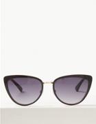 Marks & Spencer Sorrento Cat Eye Sunglasses Black