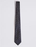 Marks & Spencer Fern Design Novelty Tie Khaki
