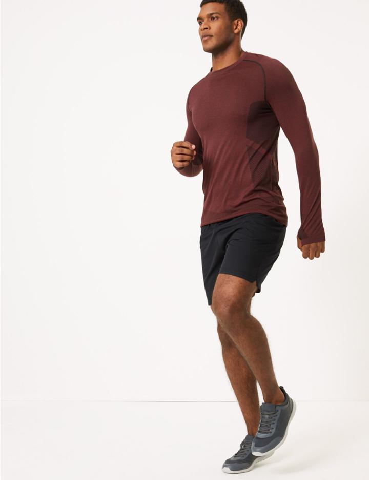 Marks & Spencer Active Printed T-shirt Red