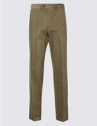 Marks & Spencer Regular Fit Pure Cotton Jean Style Trousers Grey