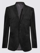 Marks & Spencer Velvet Jacket Black