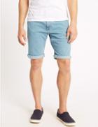 Marks & Spencer Denim Shorts With Stretch Light Blue