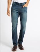 Marks & Spencer Slim Fit Cotton Rich Stretch Jeans Tint
