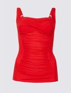 Marks & Spencer Secret Slimming&trade; Non-wired Tankini Top Red