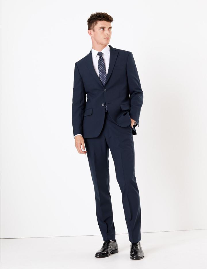 Marks & Spencer The Ultimate Navy Regular Fit Jacket Navy