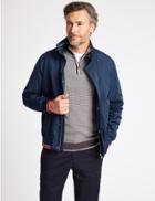 Marks & Spencer Lightweight Bomber Jacket With Stormwear&trade; Navy