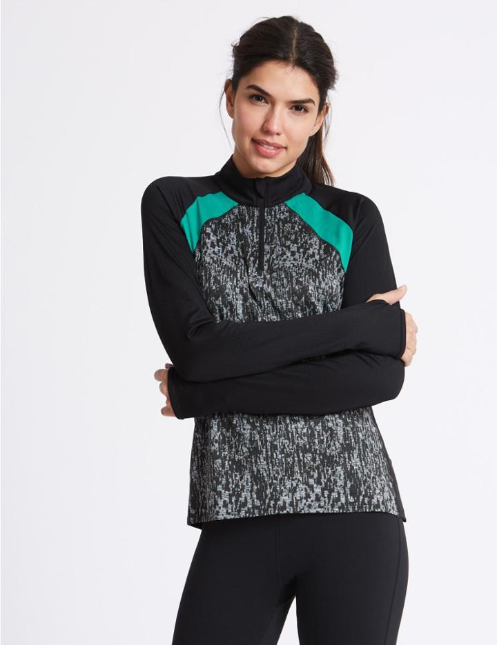Marks & Spencer Jaspe Run Top Grey