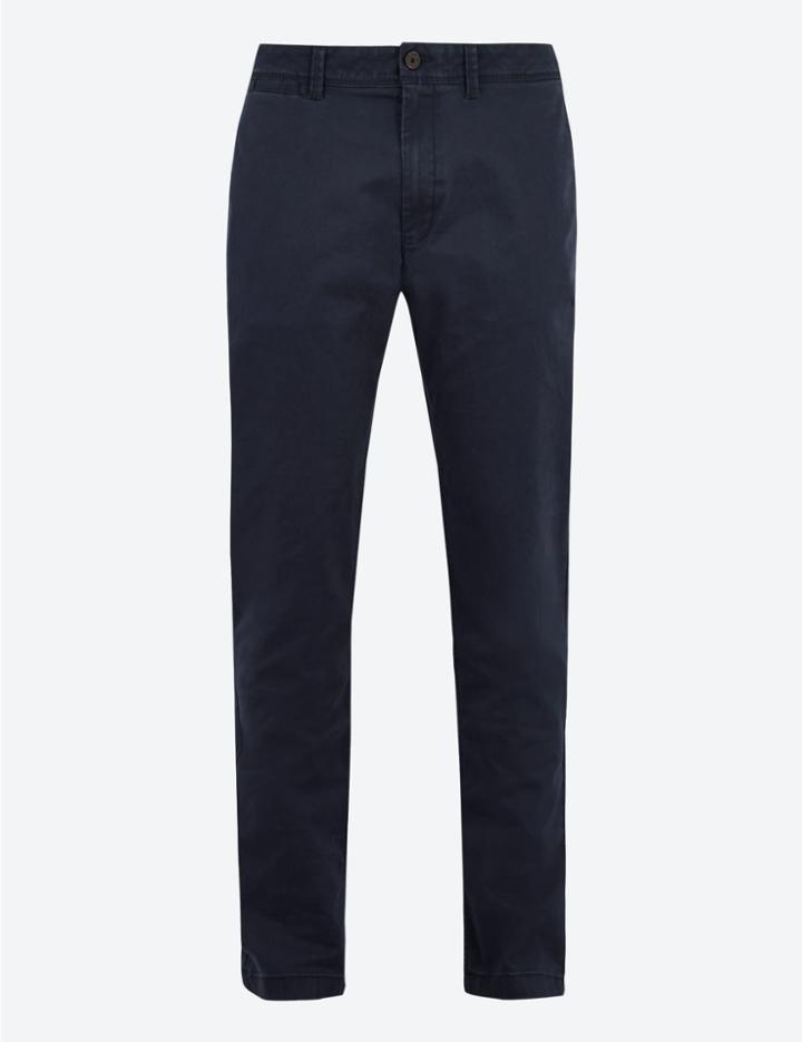 Marks & Spencer Slim Fit Cotton Chinos Navy