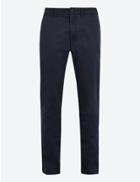 Marks & Spencer Slim Fit Cotton Chinos Navy