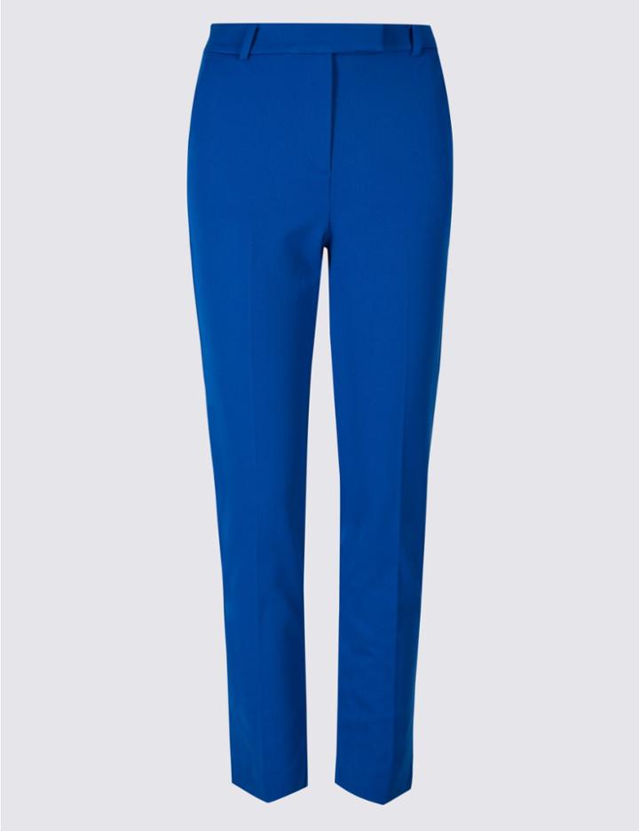 Marks & Spencer Slim Leg Trousers Cobalt