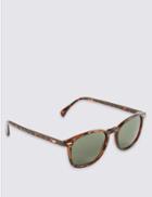 Marks & Spencer Keyhole Round Frame Sunglasses Brown