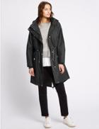 Marks & Spencer Parka Jacket With Stormwear&trade; Charcoal