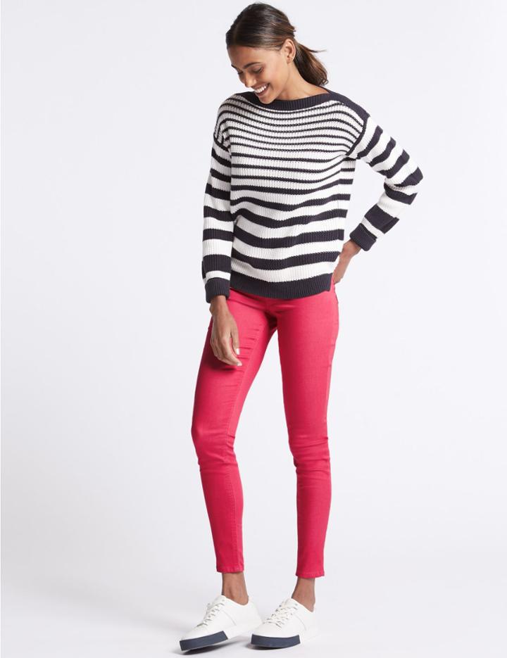 Marks & Spencer High Waist Jeggings Raspberry